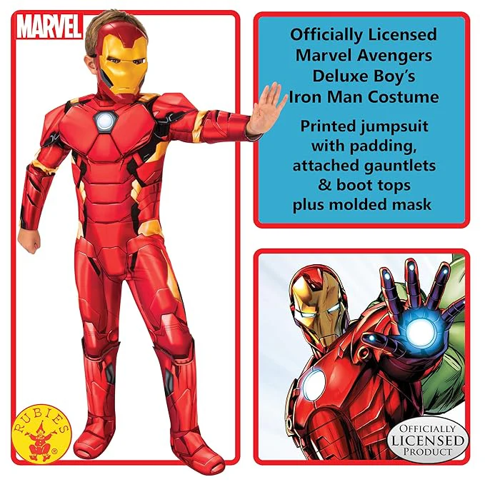 Rubies Boys Iron Man 641051-L - Image 2