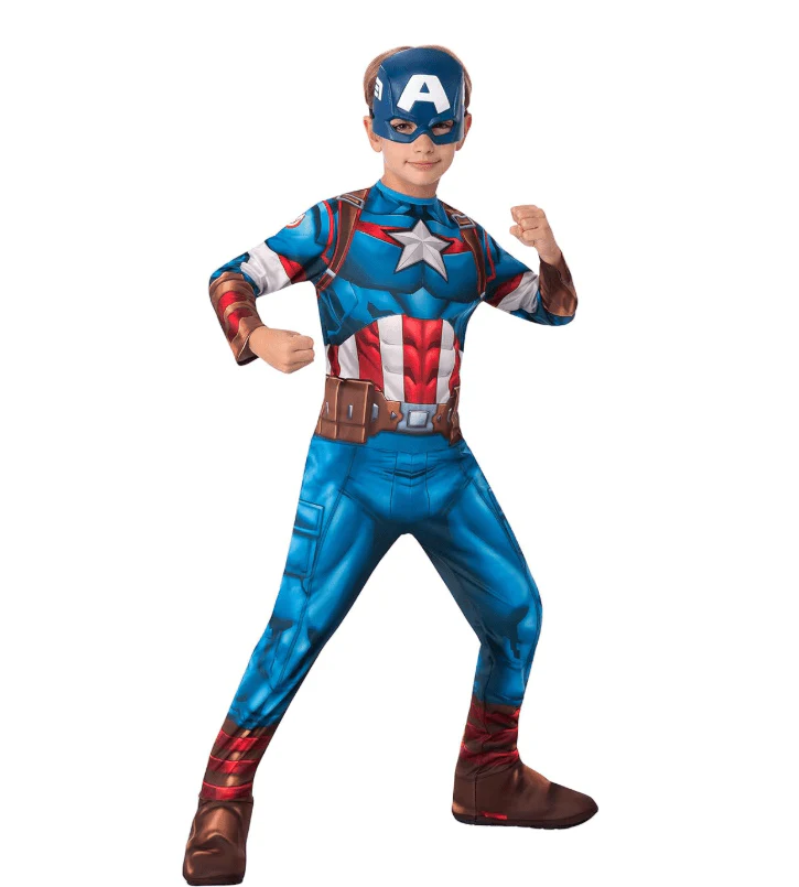 Rubies Captain America Classic Core Costume Small 3-4 702563-S