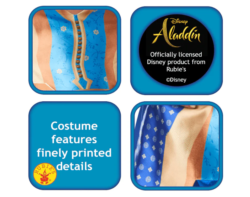 Rubies Disney Live Action Aladdin Genie Costume Medium 300313-M - Image 3