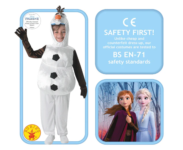 Rubies Disney Frozen Olaf Child Costume Medium 610367-M - Image 3