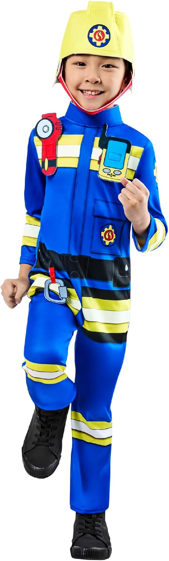 Rubies Fireman Sam Toddler Boys Fancy Dress 2-3y 51056