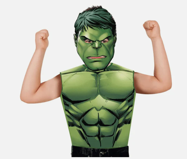 Rubies Hulk Party Dress 3-6y 620970