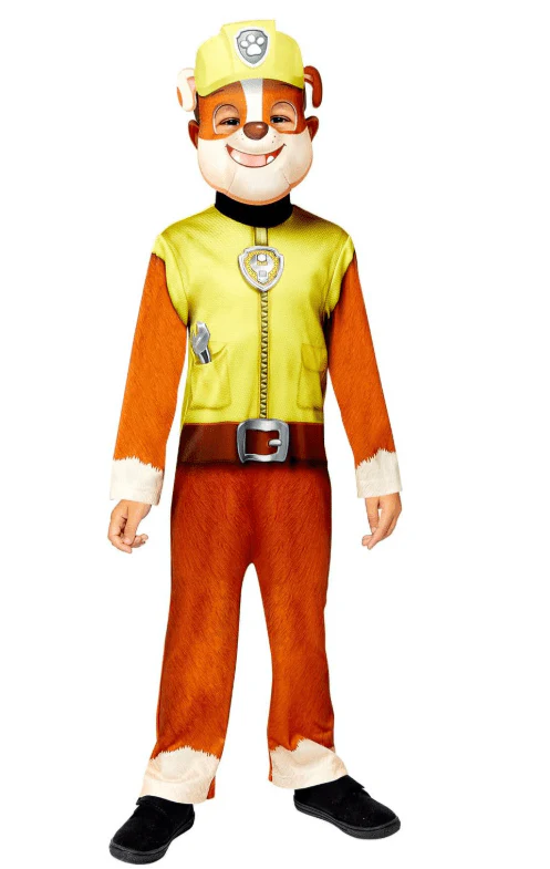 Rubies Paw Patrol Rubble Costume 4-6 - Image 2