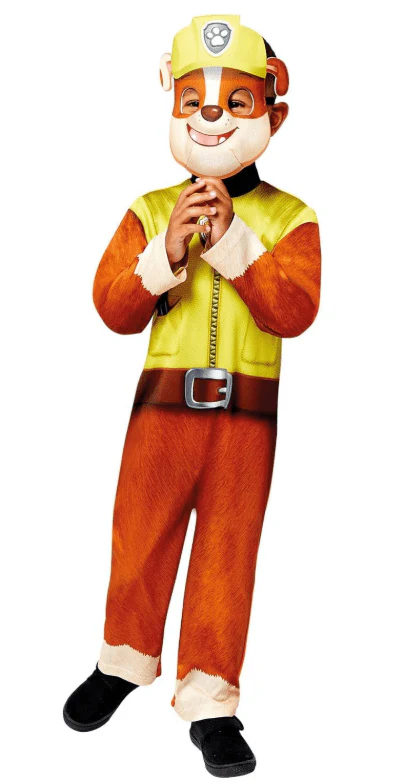 Rubies Paw Patrol Rubble Costume 4-6 - Image 3