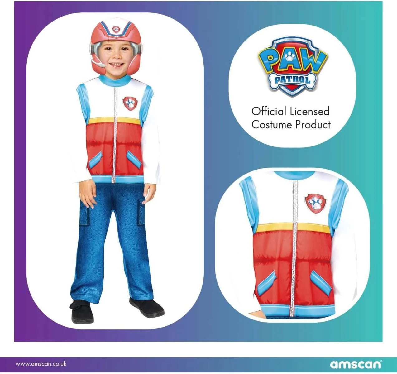 Rubies Paw Patrol Ryder Costume 3-4