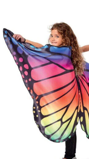 Rubies Satin Butterfly Wings 297191 - Image 3