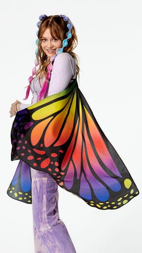 Rubies Satin Butterfly Wings 297191 - Image 4