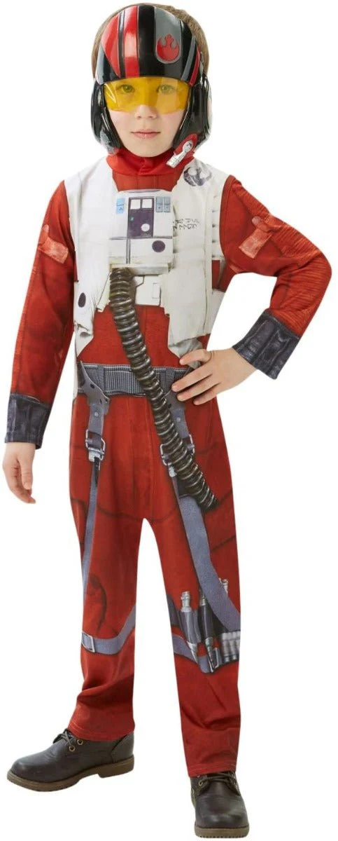 Rubies Star Wars VII Classic X Wing Fighter Pilot Large Costume 620264