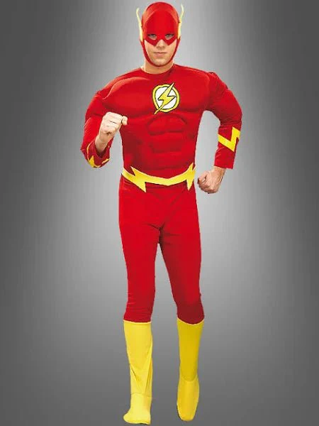 Rubies The Flash Justice League Deluxe Costume Large 641075-L - Image 2
