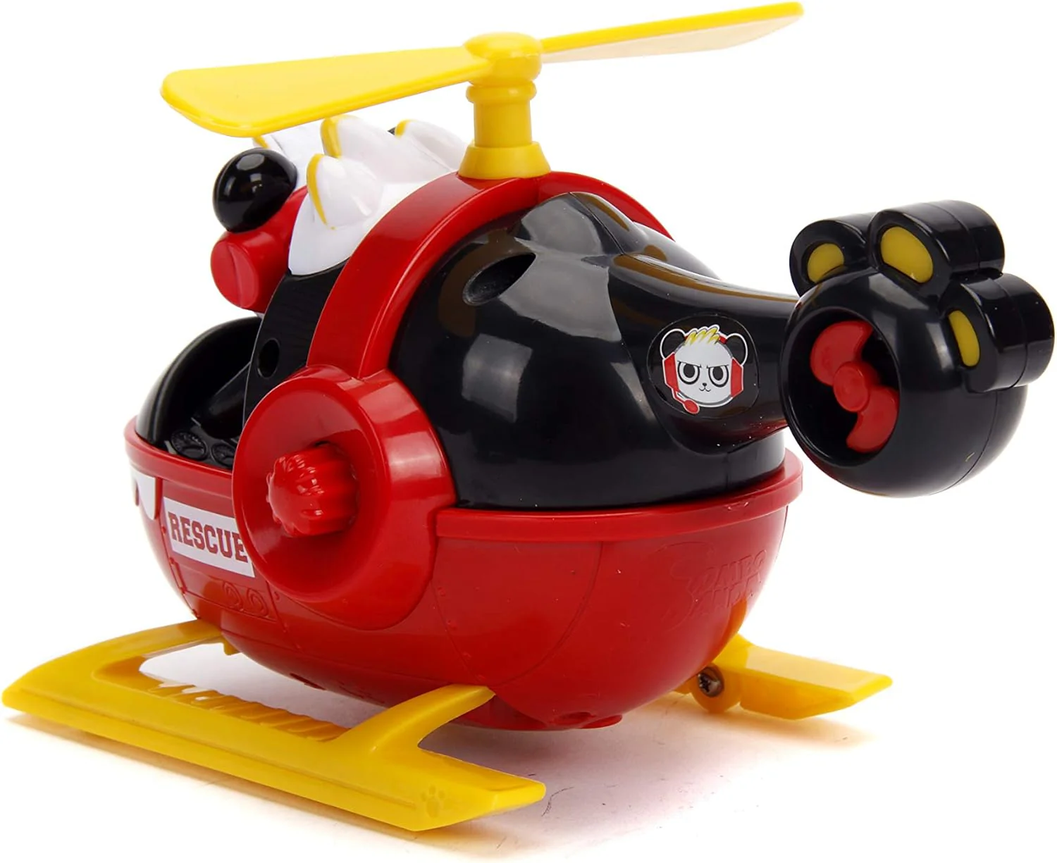 Ryan's World Rescue Helicopter and Panda Figure 253193001 - Image 4