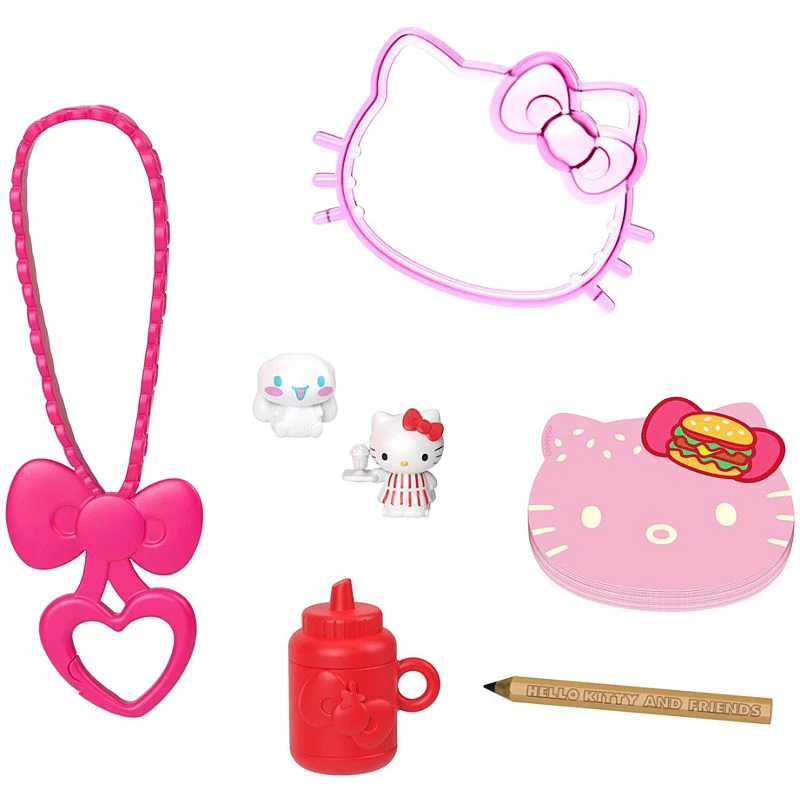 Sanrio Hello Kitty & Friends Hamburger Diner Compact Playset GVB27 - Image 5