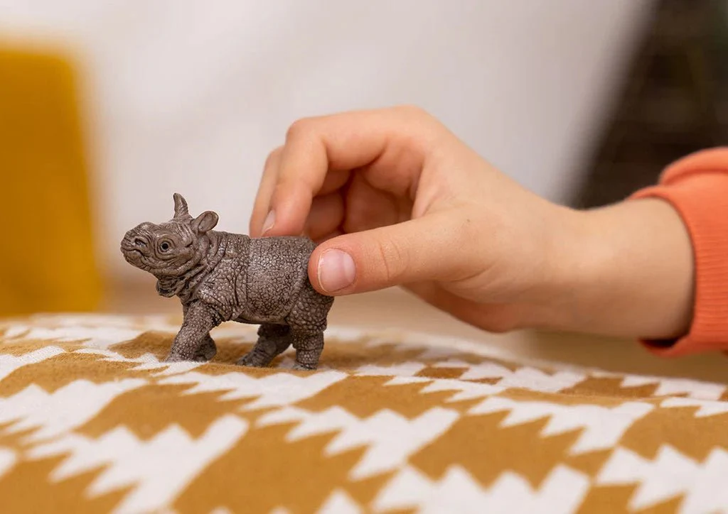 Schleich Indian Rhinoceros Baby 14860 - Image 2