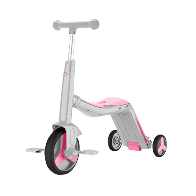 Scooter with Music and Light 3-in-1 Pink 868S