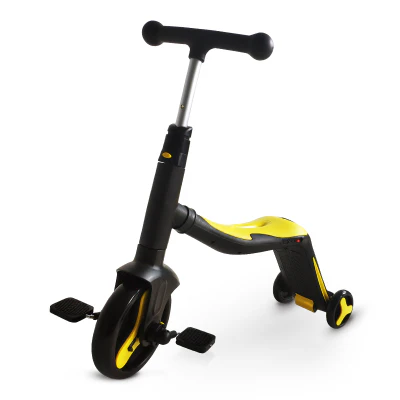 Scooter with Music and Light 3-in-1 Yellow 868S