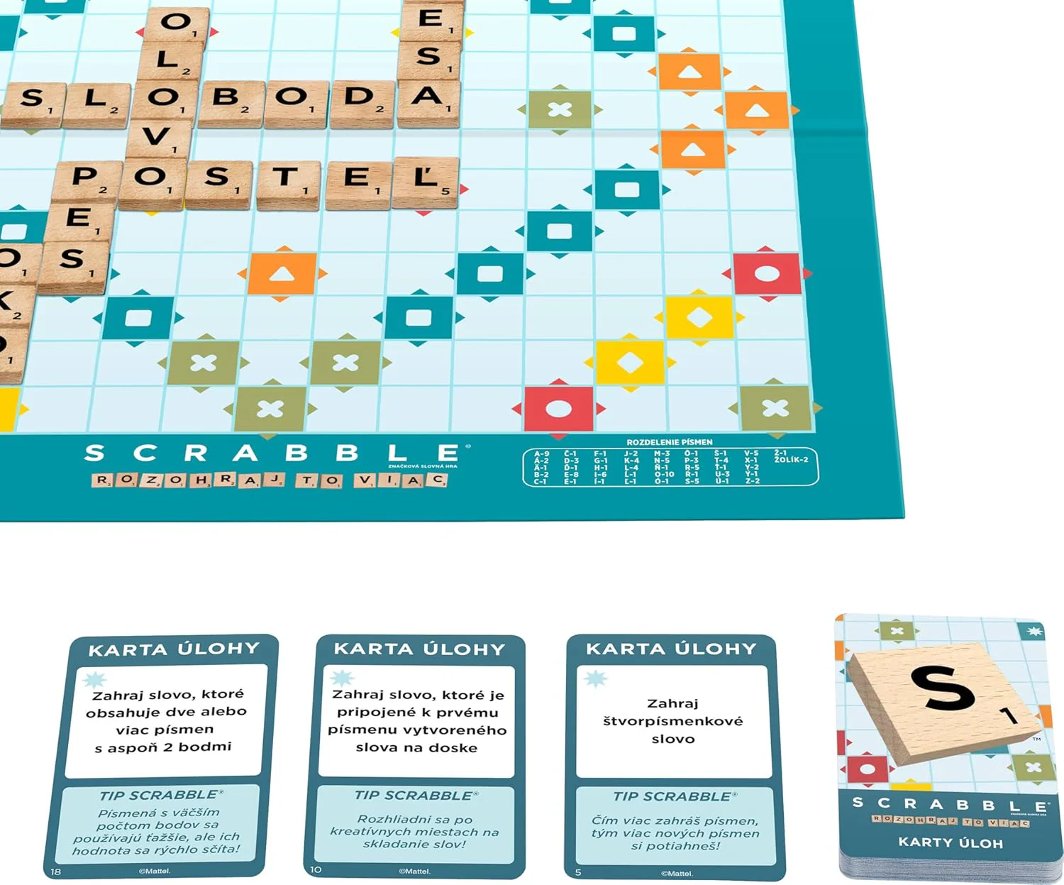 Scrabble Wooden Tiles English JGR61 - Image 3