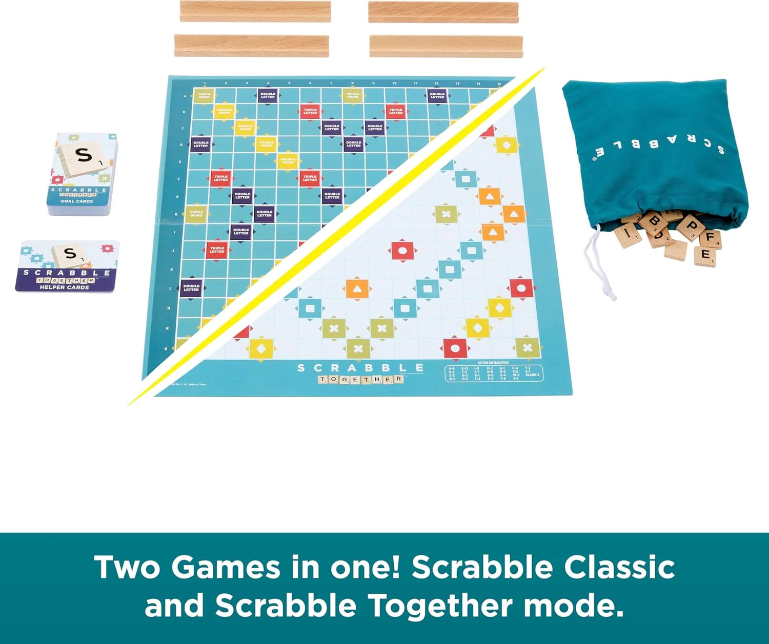 Scrabble Wooden Tiles English JGR61 - Image 5