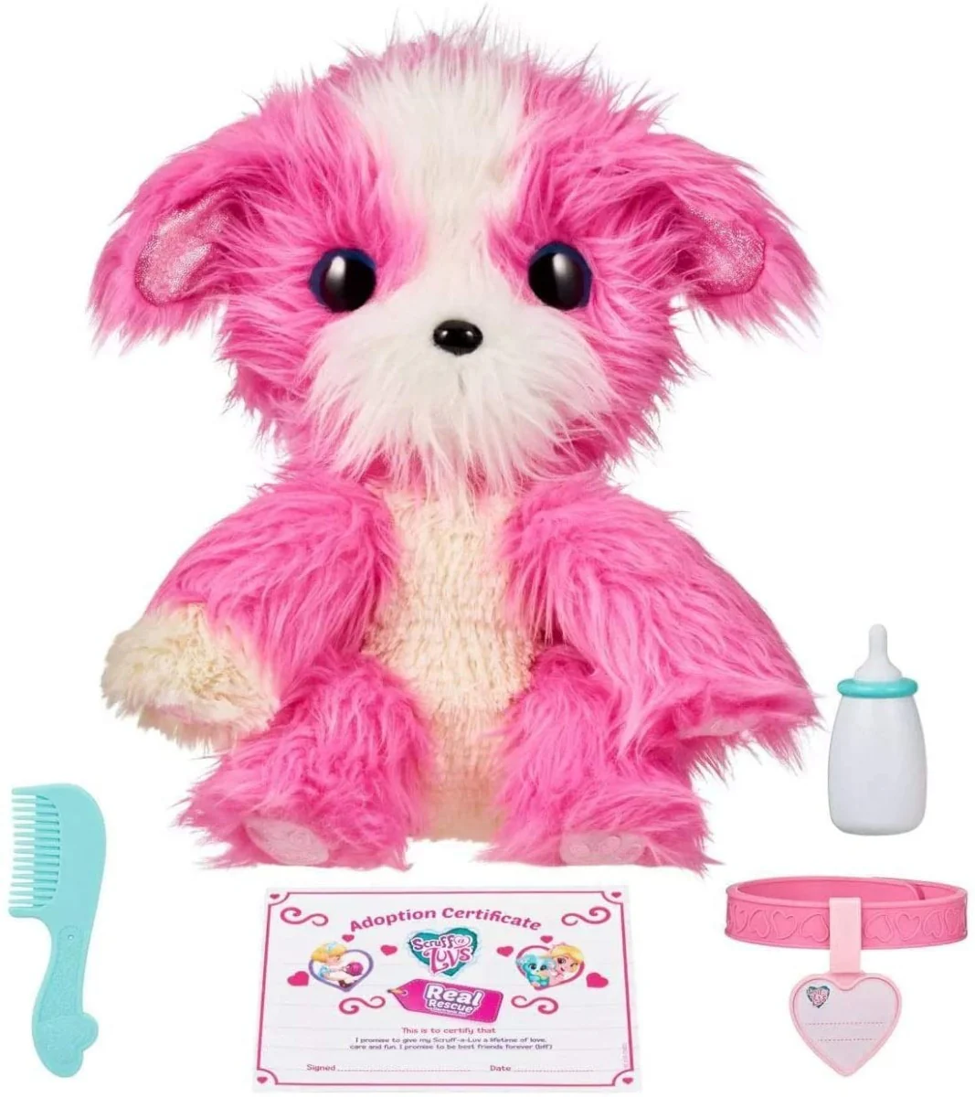 Scruff-A-Luvs Real Rescue Pink 638SEP01