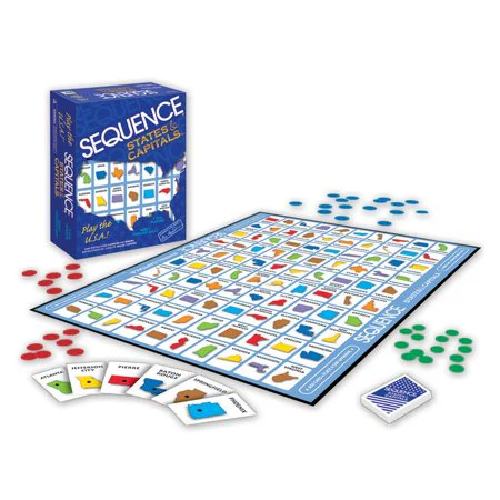Sequence States and Capitals 8003