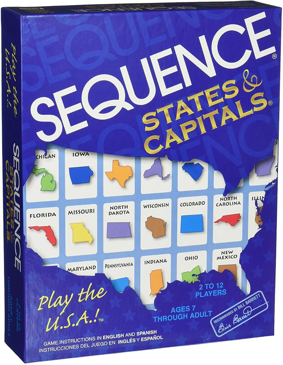 Sequence States and Capitals 8003 - Image 2