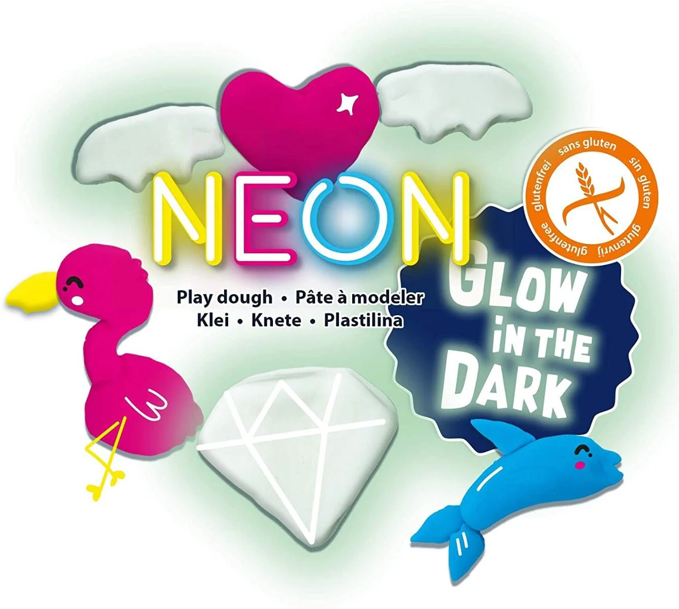 SES Creative Children's Play Arts and Crafts Neon Colour Set 00461 - Image 2