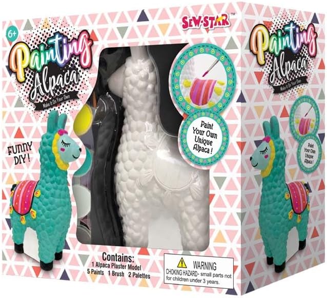 Sew Star Paint Your Own Alpaca Plaster SS-18-060
