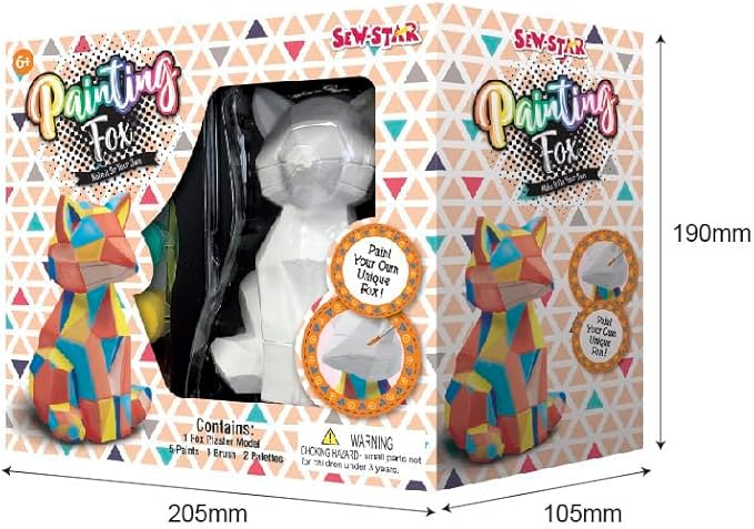 Sew Star Paint Your Own Unique Fox SS-19-127 - Image 4