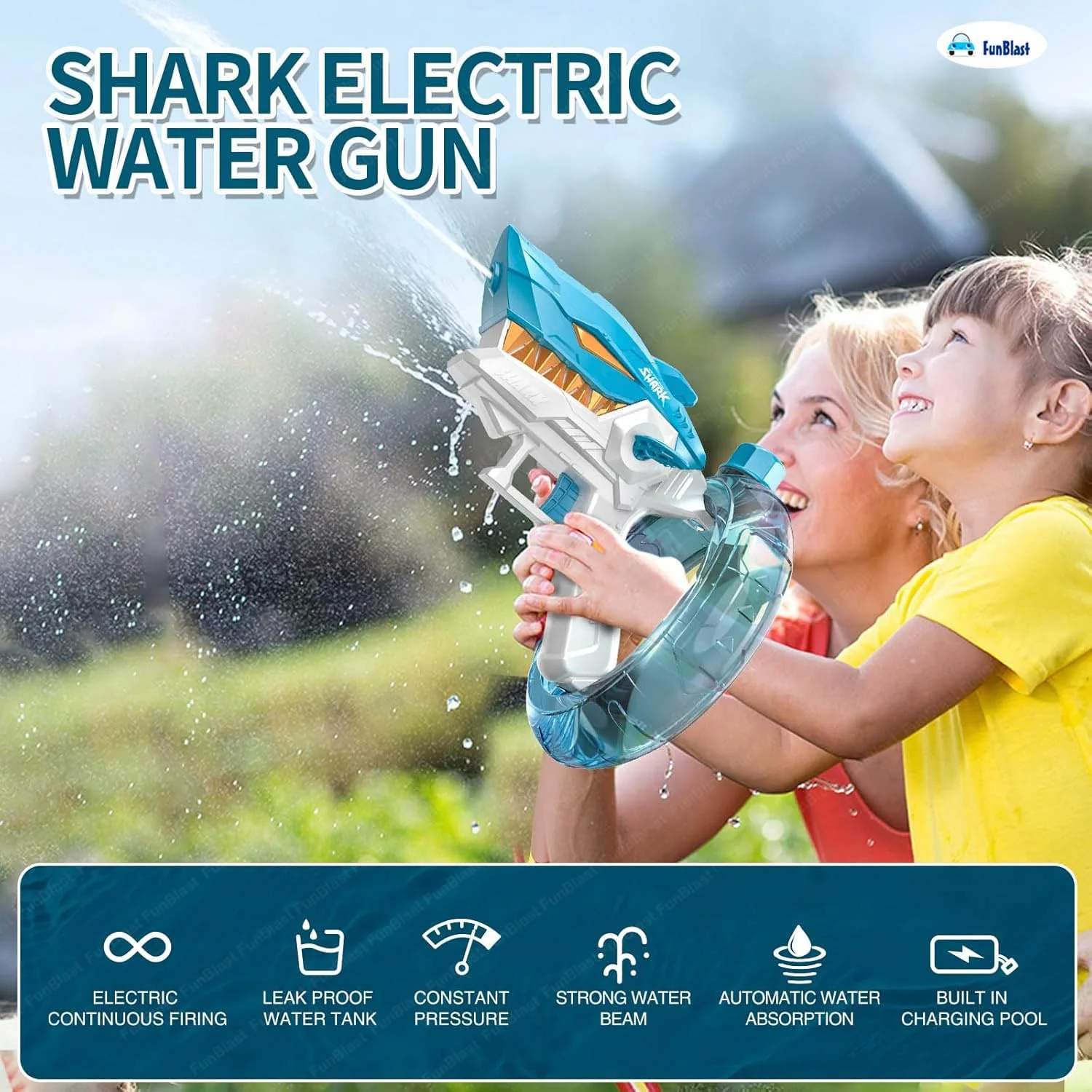 Shark Electric Water Gun V-M803-1 - Image 2
