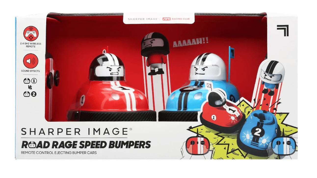 Sharper Image Remote Control Bumper Sports Car 2 Piece Set 1212005811