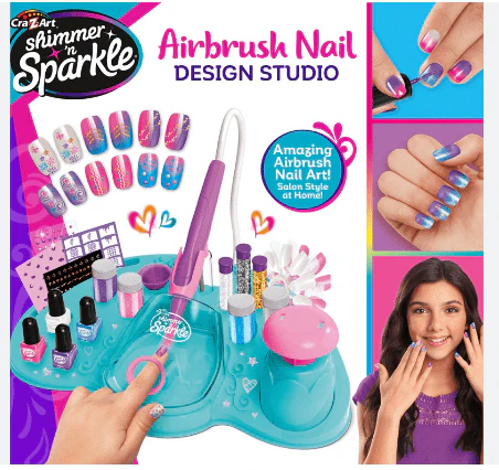 Shimmer N Sparkle Airbrush Nail Design Studio SNS-17340