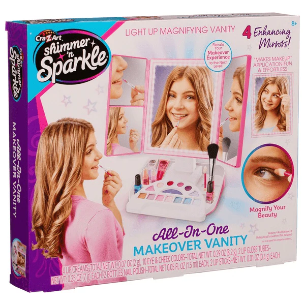 Shimmer 'n Sparkle All-in-One Makeover Vanity SNS-17359