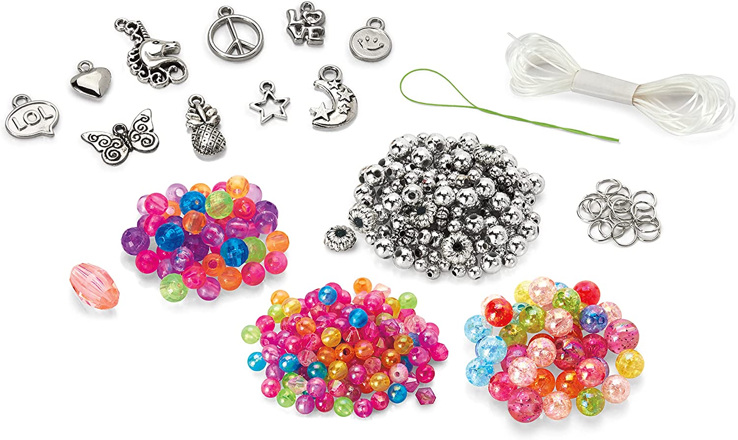 Shimmer 'n Sparkle Charm & Bead Bracelets SNS-65543 - Image 2