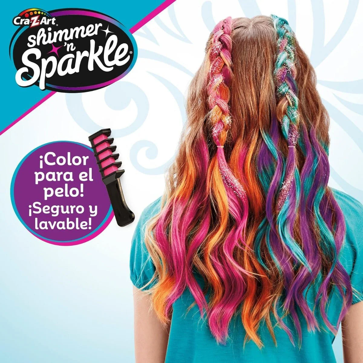 Shimmer N Sparkle Color FX Hair Extension Studio SNS-65594 - Image 7