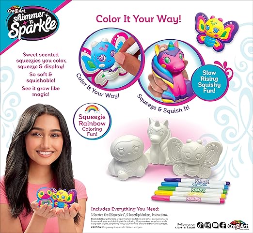Shimmer N Sparkle Color Your Own Squeezie Fun SNS-65586 - Image 5