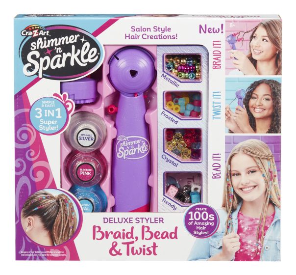 Shimmer N Sparkle Deluxe Styler Bead & Twist SNS-65576