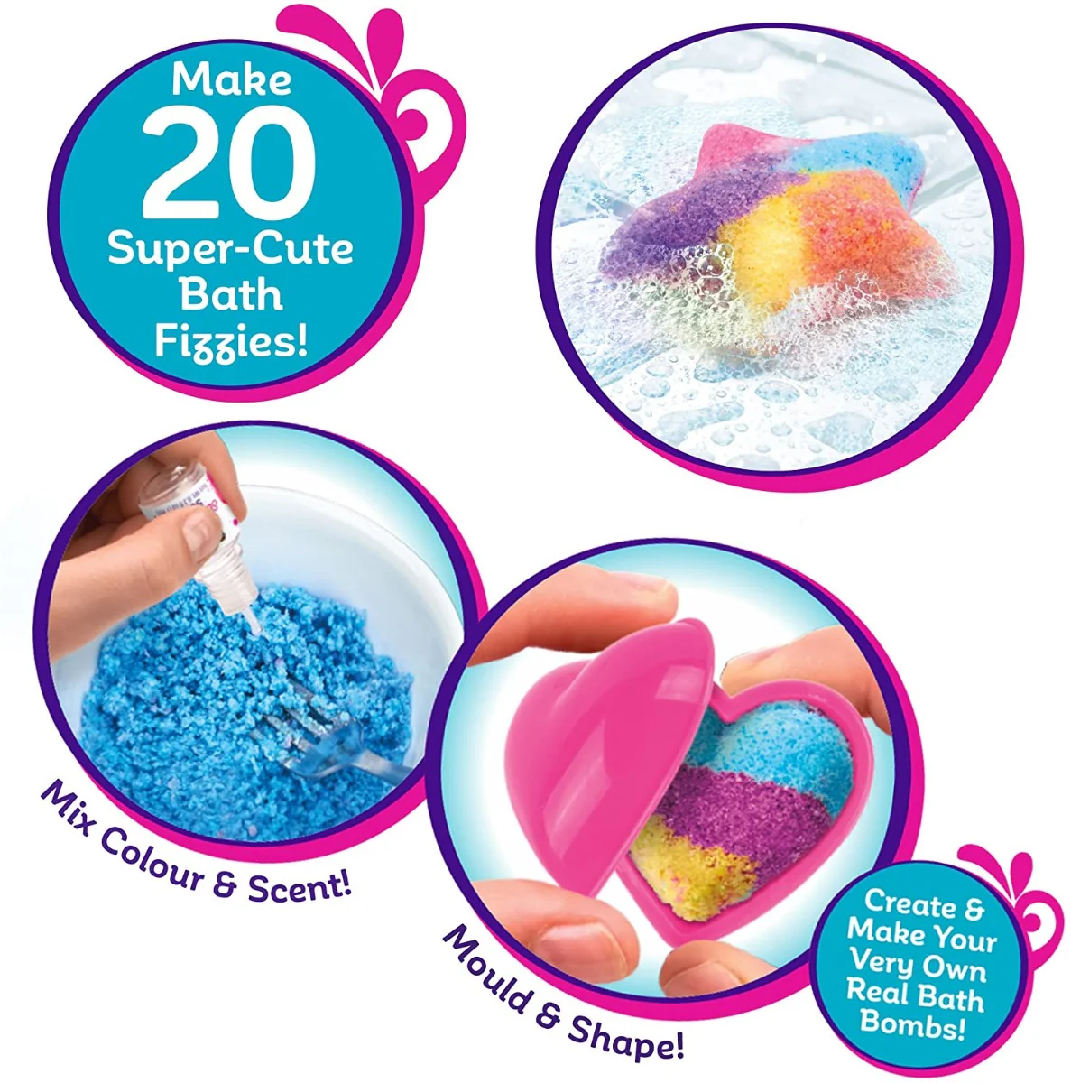 Shimmer n Sparkle Spa Creations Bath Bomb Maker 17819 - Image 3