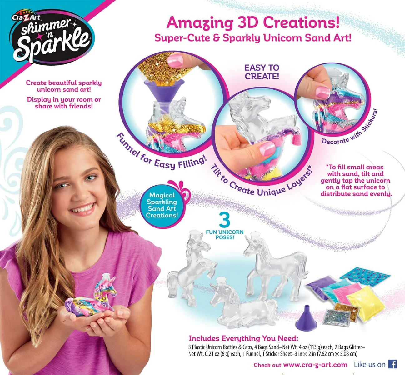 Shimmer N Sparkle Unicorn Sand Creations 17939 - Image 5