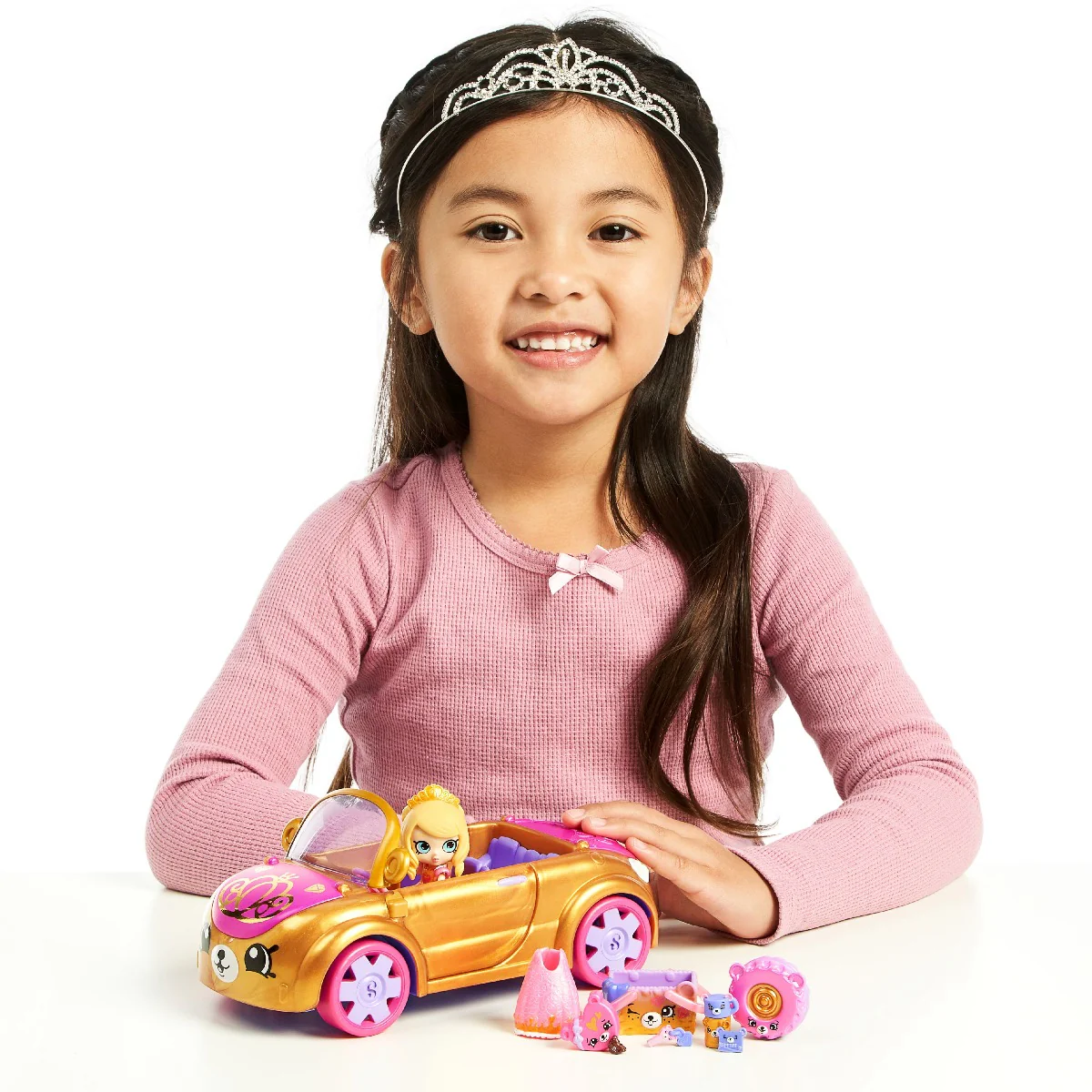 Shopkins Happy Places Doll House Line Royal Convertible - Image 3