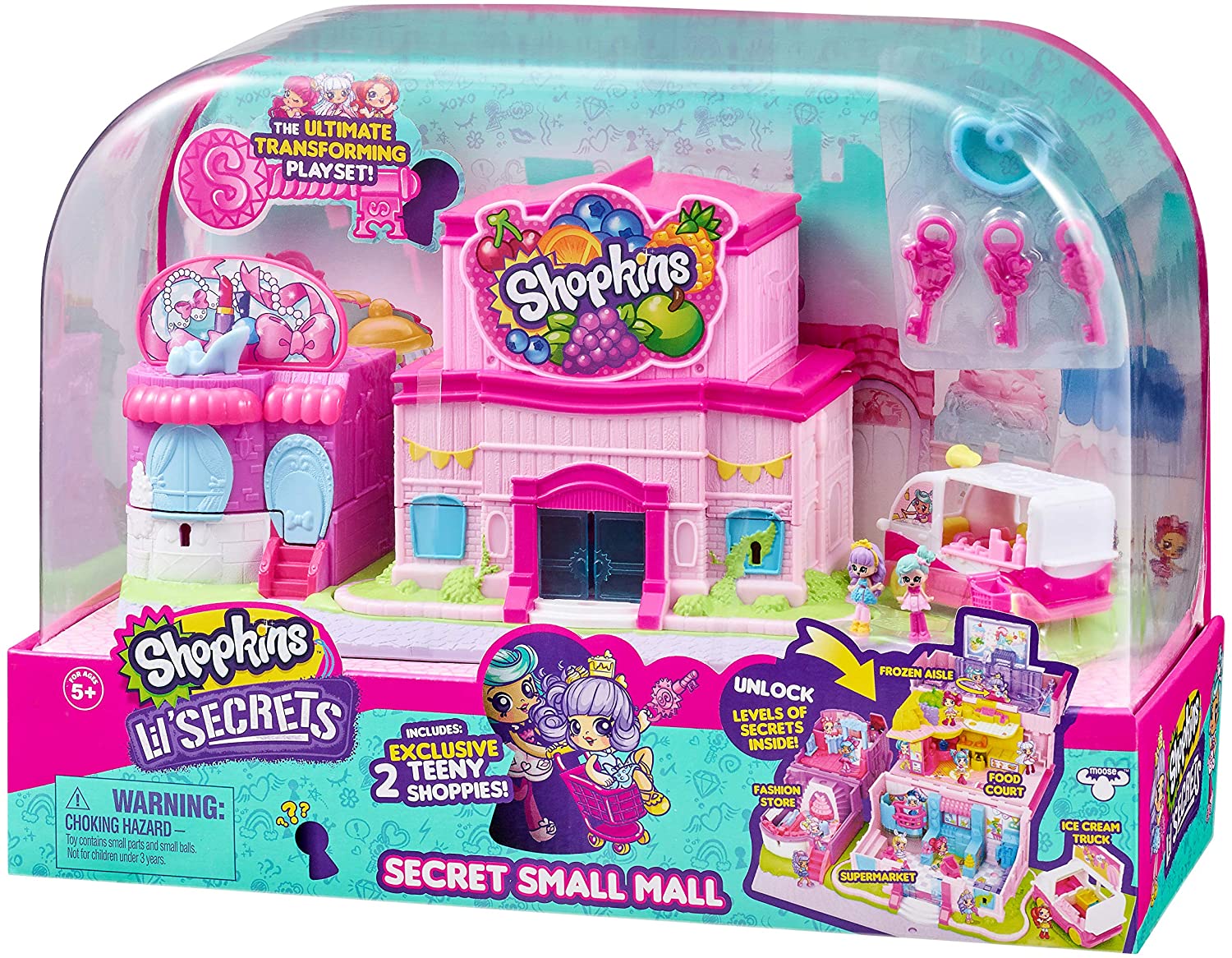 Shopkins Lil Secrets Secret Small Mall Playset 57482 - Image 3
