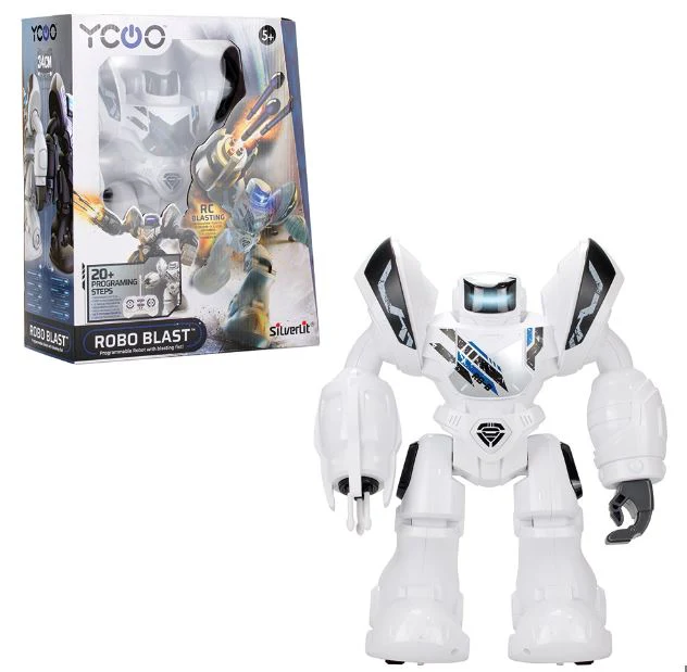 Silvelit YCOO Robo Blast RC Robot White 88061