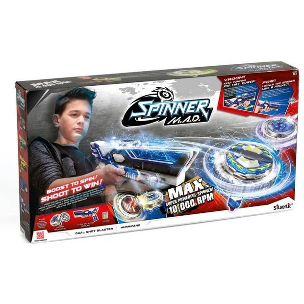 SilverLit Lazer M.A.D Dual Shot Blaster Hurricane 86311 - Image 2