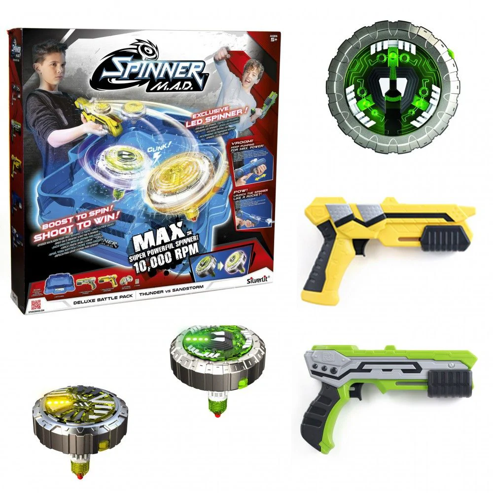 Silverlit Spinner M.A.D. Deluxe Battle Pack 86331