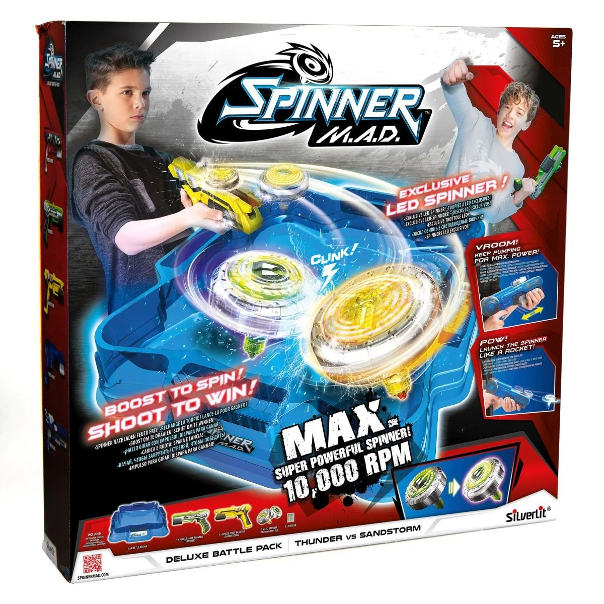 Silverlit Spinner M.A.D. Deluxe Battle Pack 86331 - Image 2