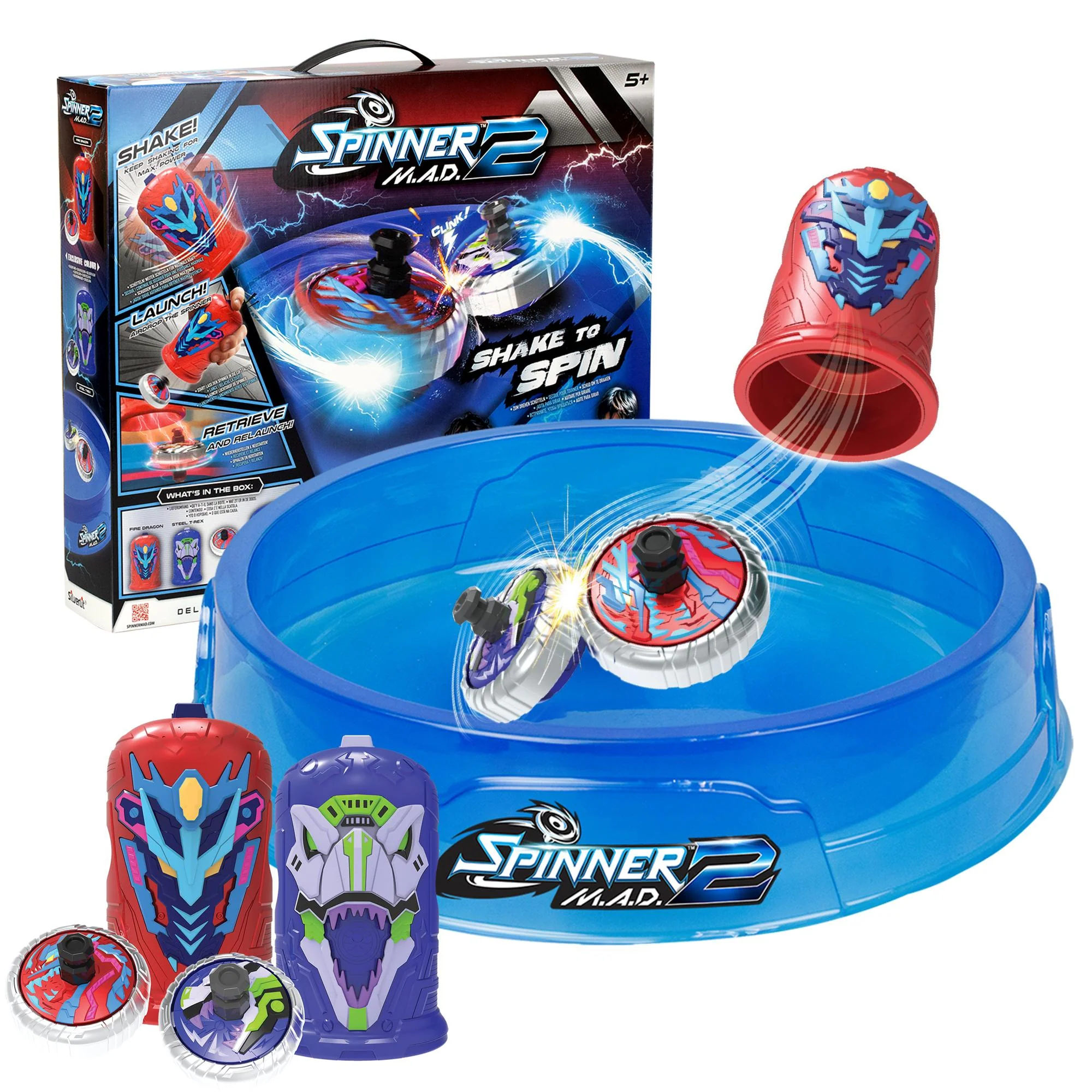 Silverlit Spinner Mad 2 Battle Pack 86306 - Image 5