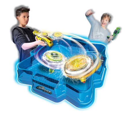 Silverlit Spinner Mad Single Shot Blaster Firestorm Red 86301 - Image 3