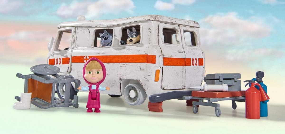 Simba Masha Ambulance Play set 109309863WEB - Image 6