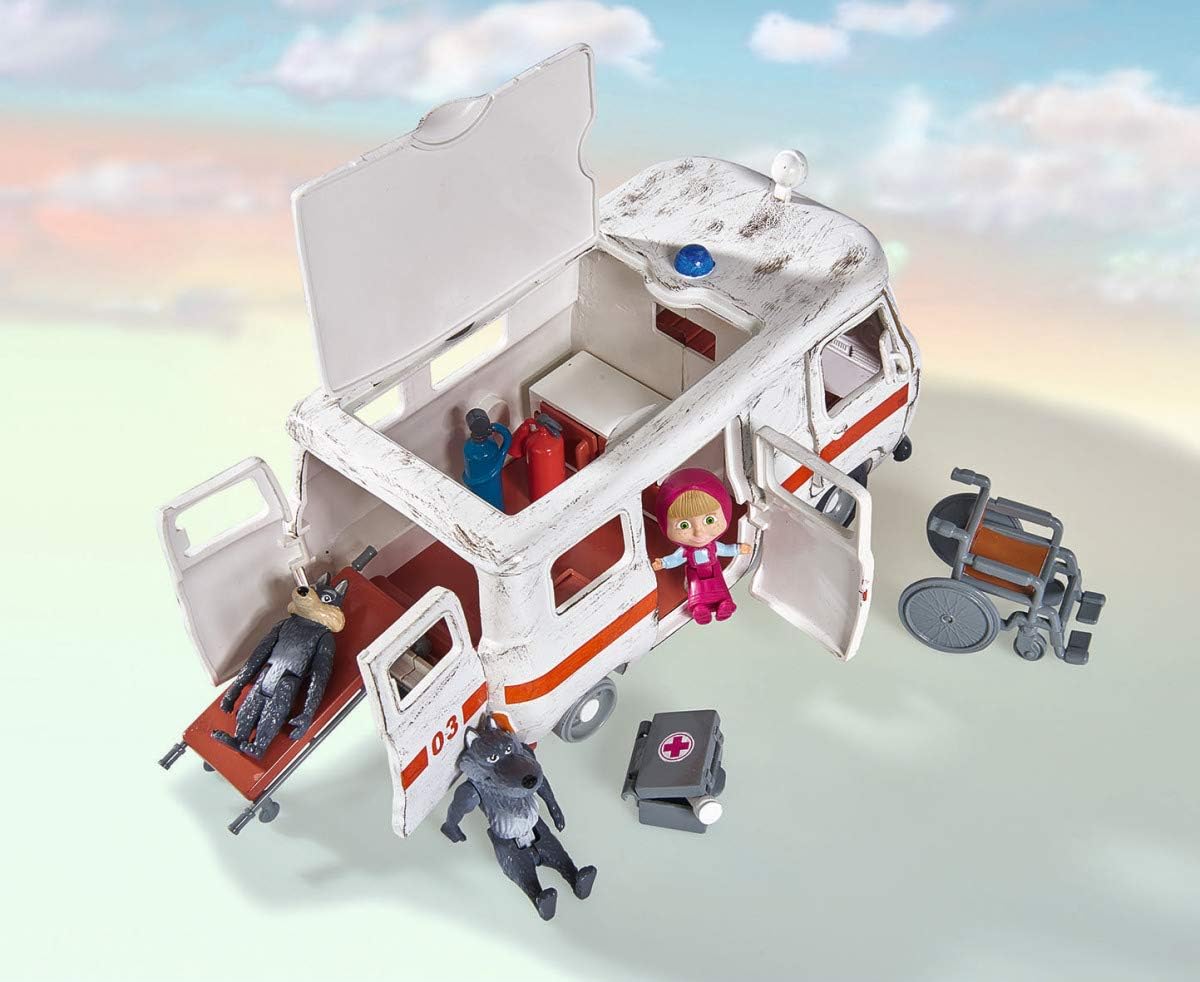 Simba Masha Ambulance Play set 109309863WEB - Image 7