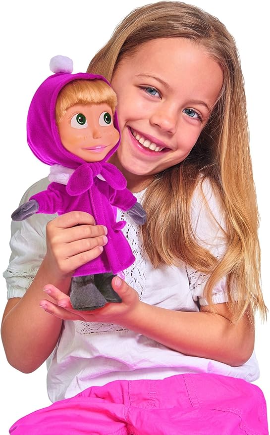 Masha and the Bear Soft Pop Winter 23cm 109301006 - Image 2