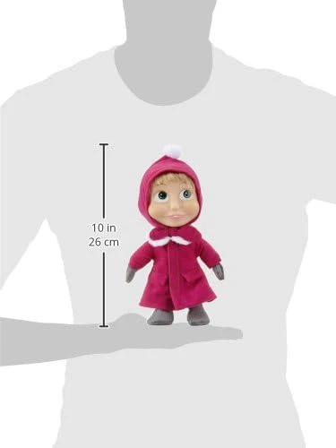 Masha and the Bear Soft Pop Winter 23cm 109301006 - Image 3