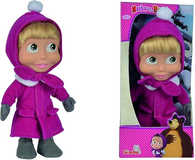 Masha and the Bear Soft Pop Winter 23cm 109301006 - Image 4