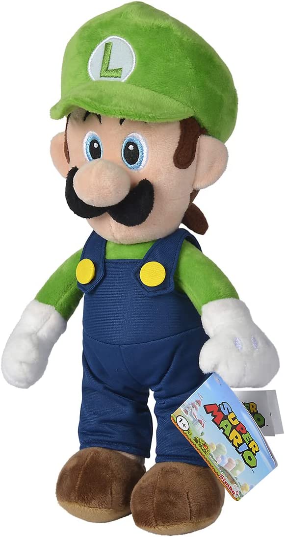 Simba Super Mario Luigi Plush Figure 30cm 109231011 - Image 2